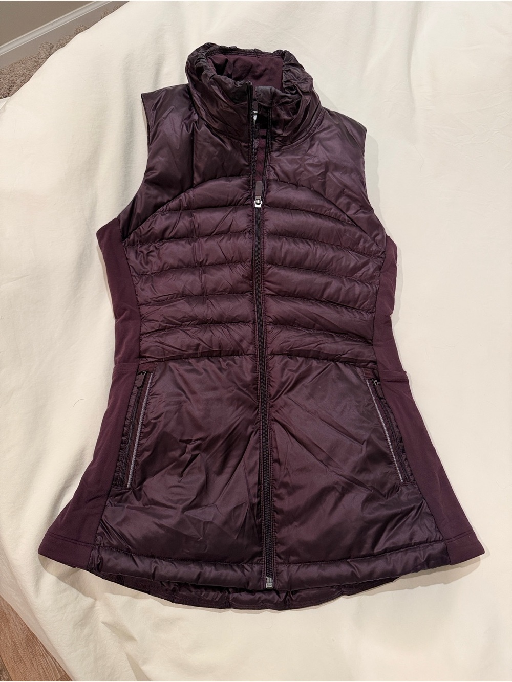 lululemon athletica Quilted Sleeveless Vest - Plum